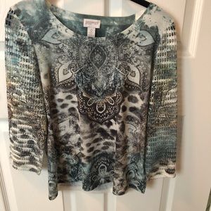 Chicos Zenergy top size 0